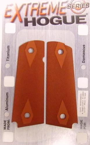 1911 Full Size Frame Panels Alu. Thin DD Checkered Engineered Accessories