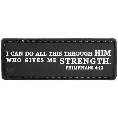 5ive Star Gear Philippians 4:13 Morale Patch