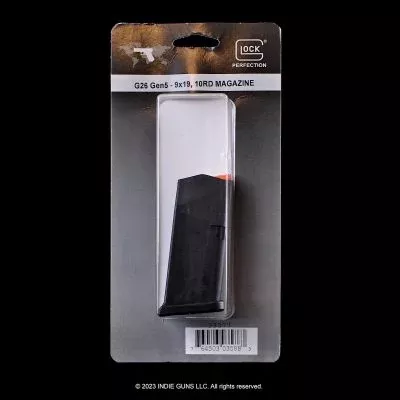9mm 10rd G26 Gen5 Glock Mag