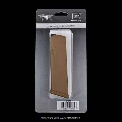 9mm 17rd G17 Coyote Glock Mag