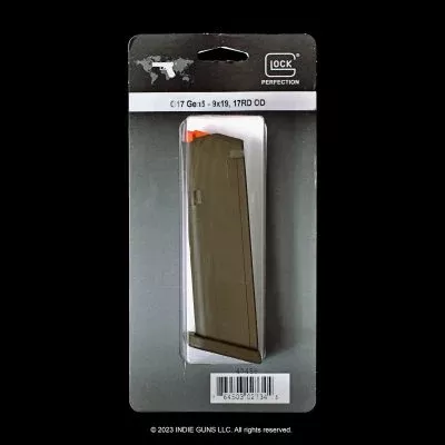 9mm 17rd G17 Gen5 ODG Glock Mag
