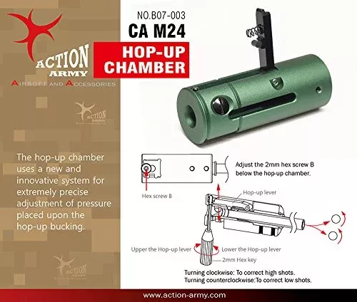 Action Army B07-003 Class Army M24 LTR CNC Hop Up Chamber