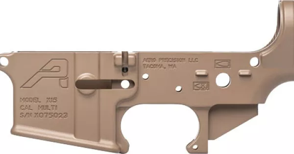 AERO PRECISION AR15 STRIPPED LOWER RECEIVER GEN 2 FDE
