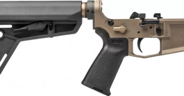 AERO PRECISION M4E1 PRO SERIES COMPLETE LOWER W/MOE GRIP BRWN