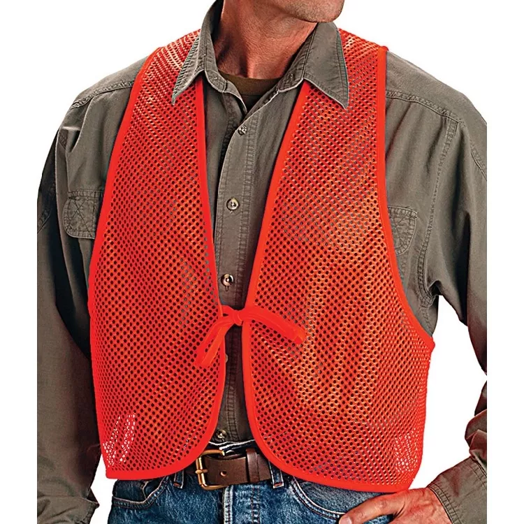 Allen Safety Vest - Blaze Orange Mesh
