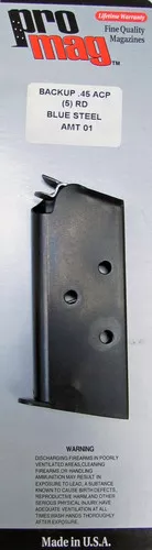 AMT Back up .45 5Rd Blue Mag AMT 01 Engineered Accessories