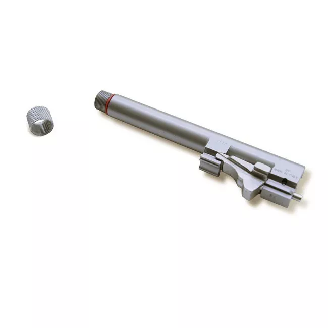 Beretta 92FS Threaded Barrel Stainless - GunandAmor