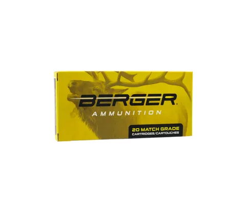 Berger Ammunition: 6.5 PRC 140gr Elite Hunter, 20/Box