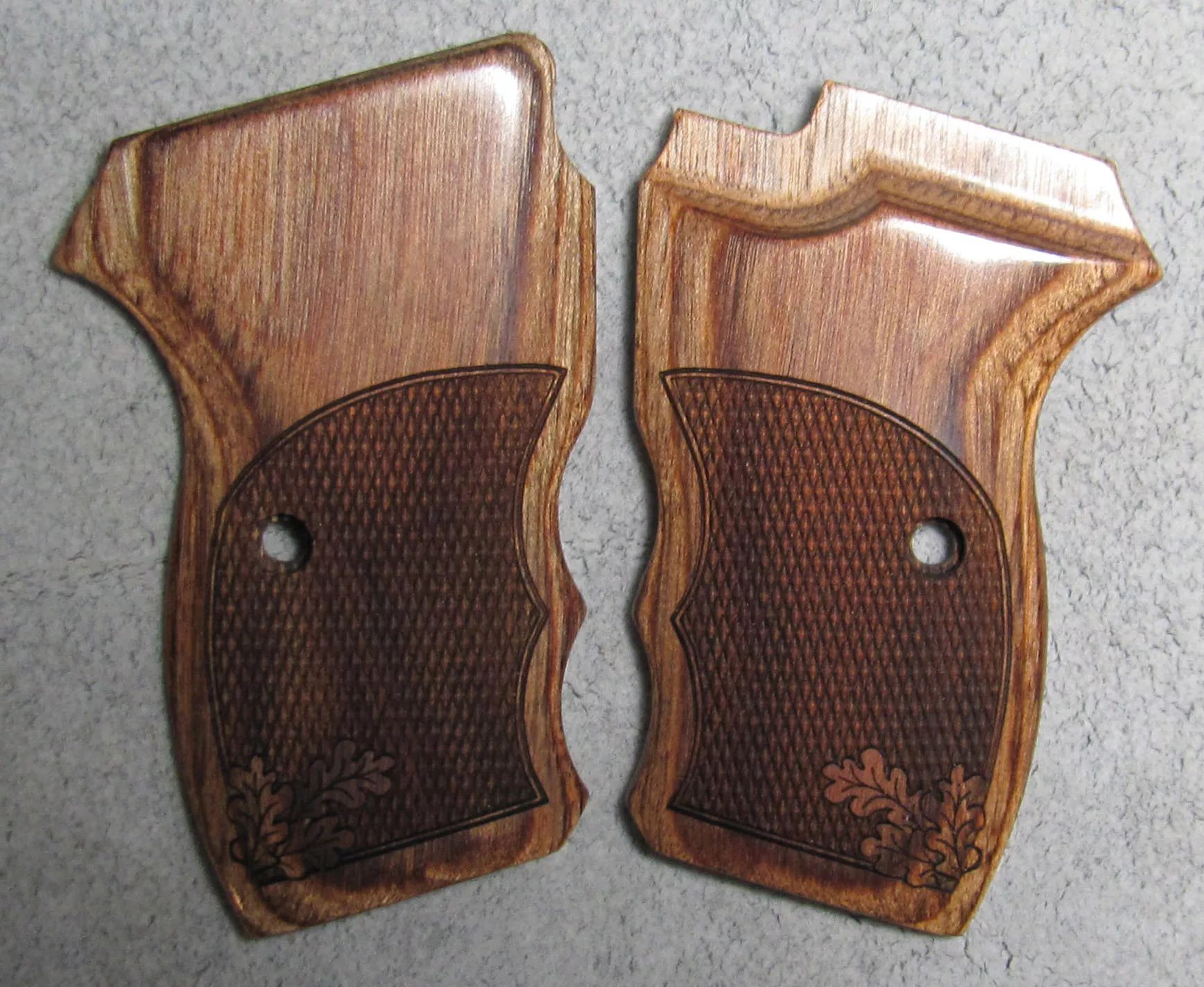Bersa Thunder Conceal Carry Walnut Checkered Grip Engineered Accessories