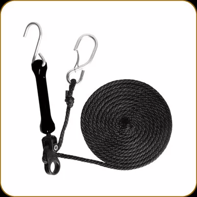 Bihlerflex - The Perfect Bungee - The Perfect Tie Down - Black - PTDBK