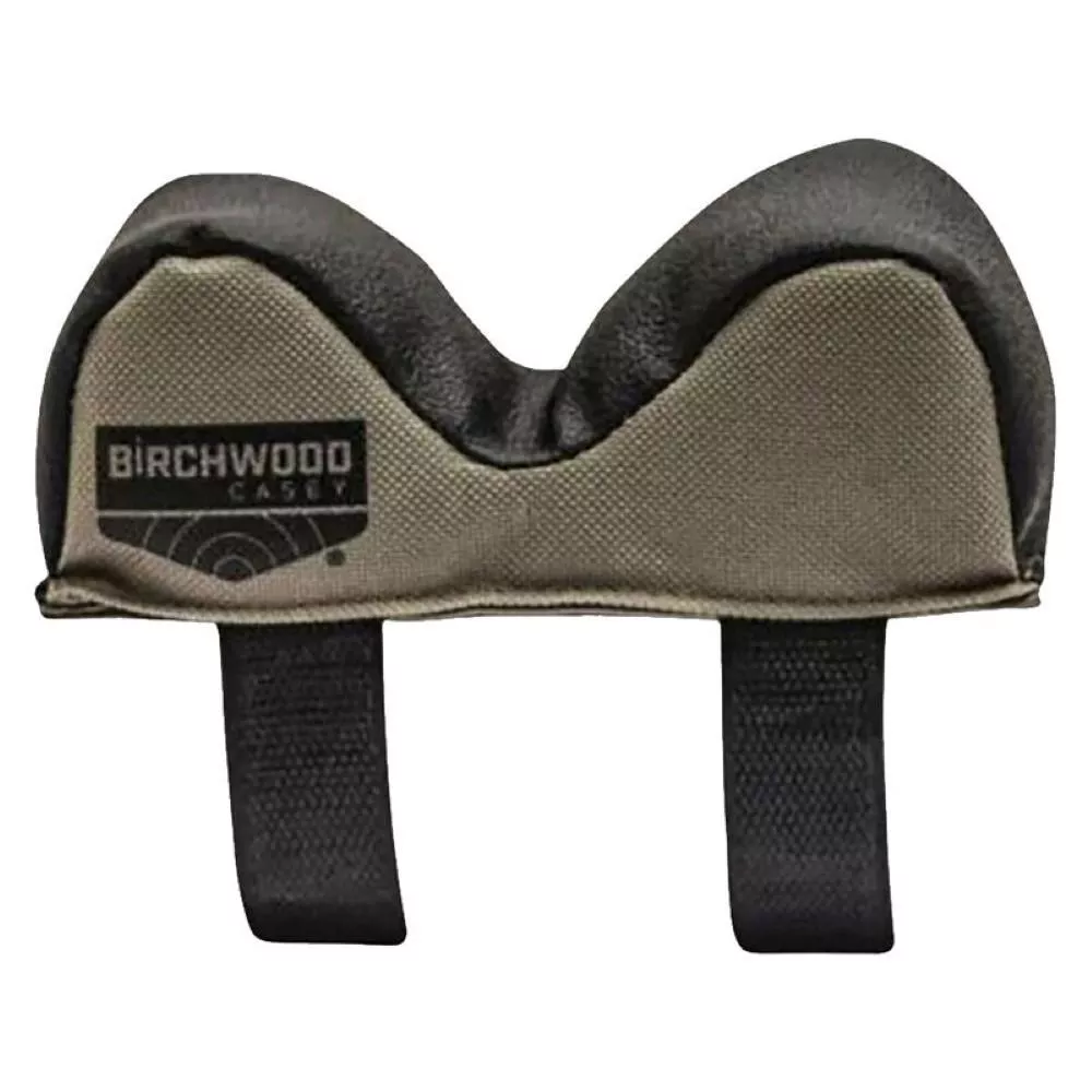 Birchwood Casey Universal Front Rest Wide Width Poly/Leather Olive/Black
