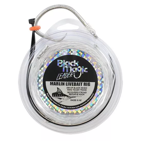 Black Magic Leader Marlin Livebait Rig 400lb