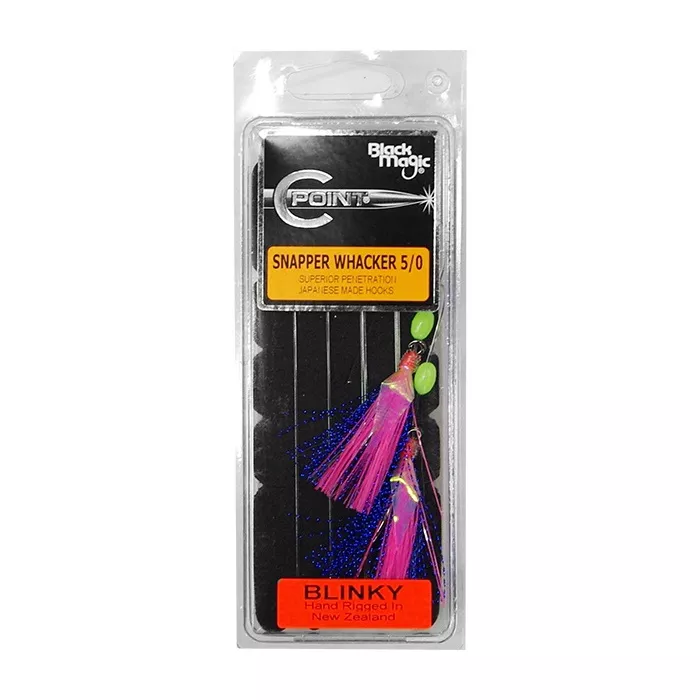 Black Magic Snapper Whacker Flasher Rig 5/0