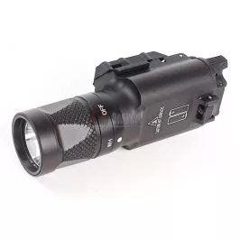 Blackcat Airsoft 300V Style Tactical Flashlight - Black