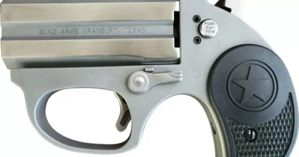 BOND ARMS STINGER 380ACP 3" BBL STAINLESS RUBBER