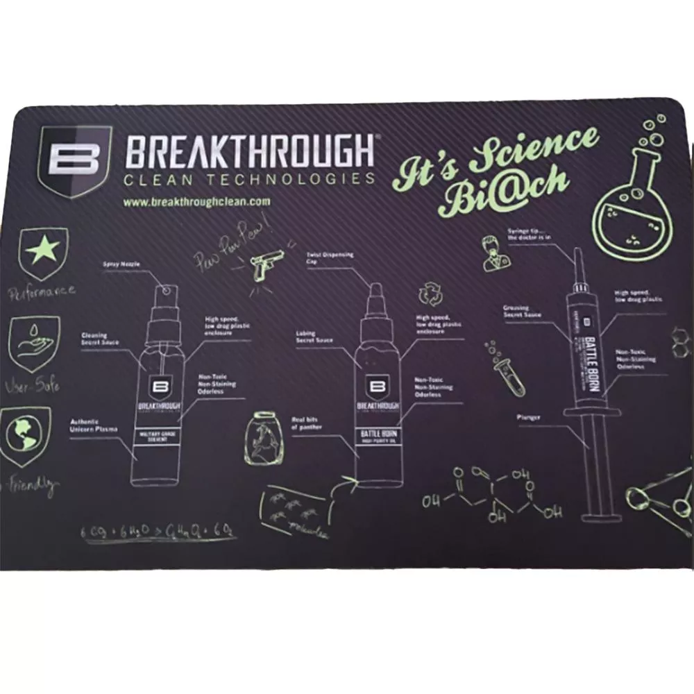 Breakthrough Pistol Gun Cleaning Mat 11