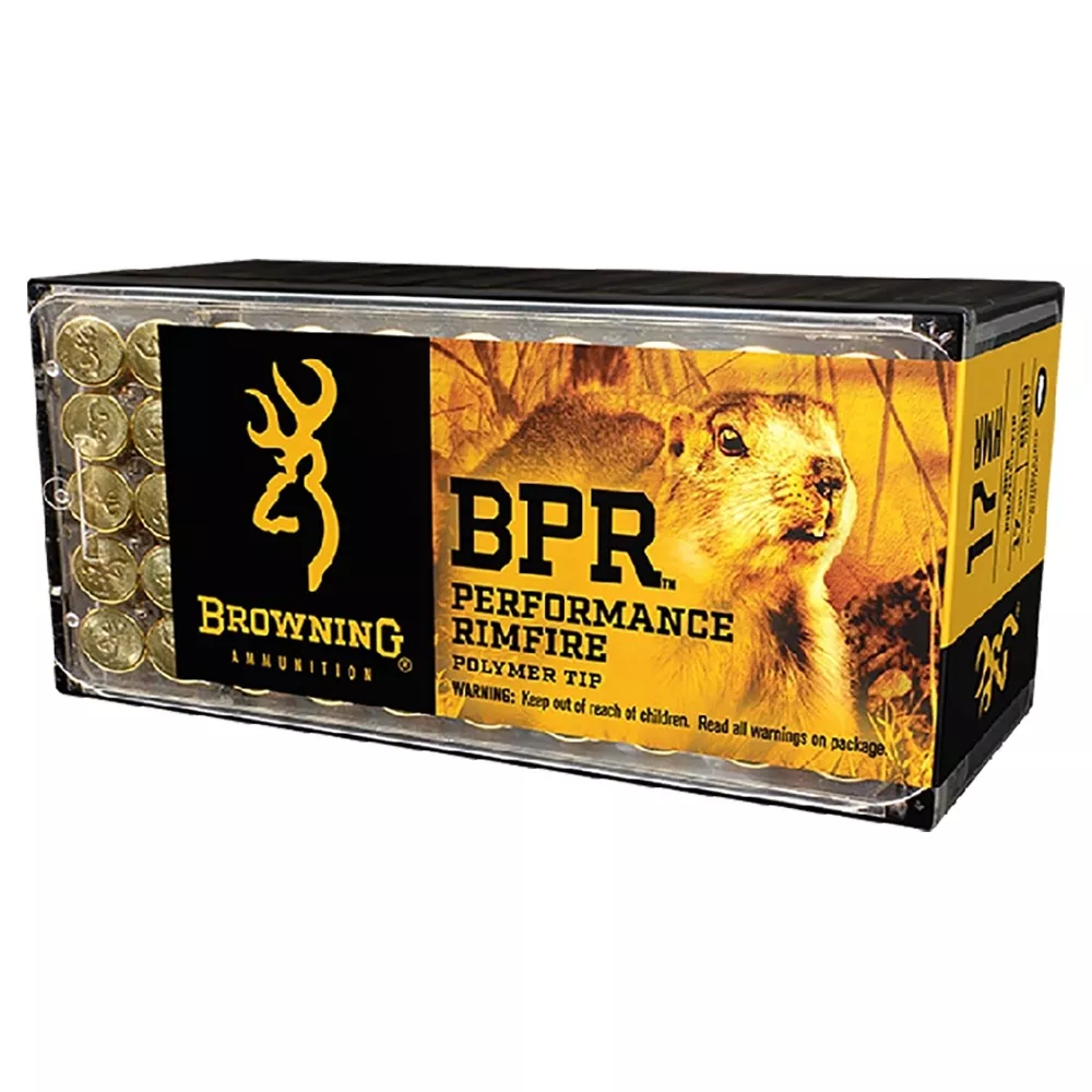 Browning BPR .17 HMR 17gr Polymer Tip 50 Rounds