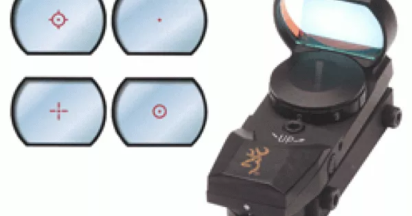 BROWNING BUCK MARK REFLEX SIGHT 4-RETICLES MATTE BLACK