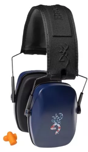 BROWNING BUCKMARK III HEARING – PROTECTOR NRR 27DB NAVY RED