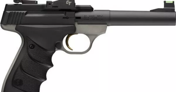 BROWNING BUCKMARK PRACTICAL .22LR 5.5" BLK/GRAY W/RED DOT