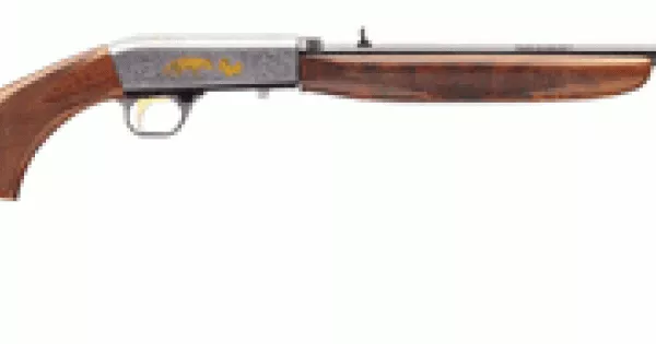 BROWNING SEMI-AUTO GRADE VI .22LR 19.4" GRAYED ENGRAVED WALNUT