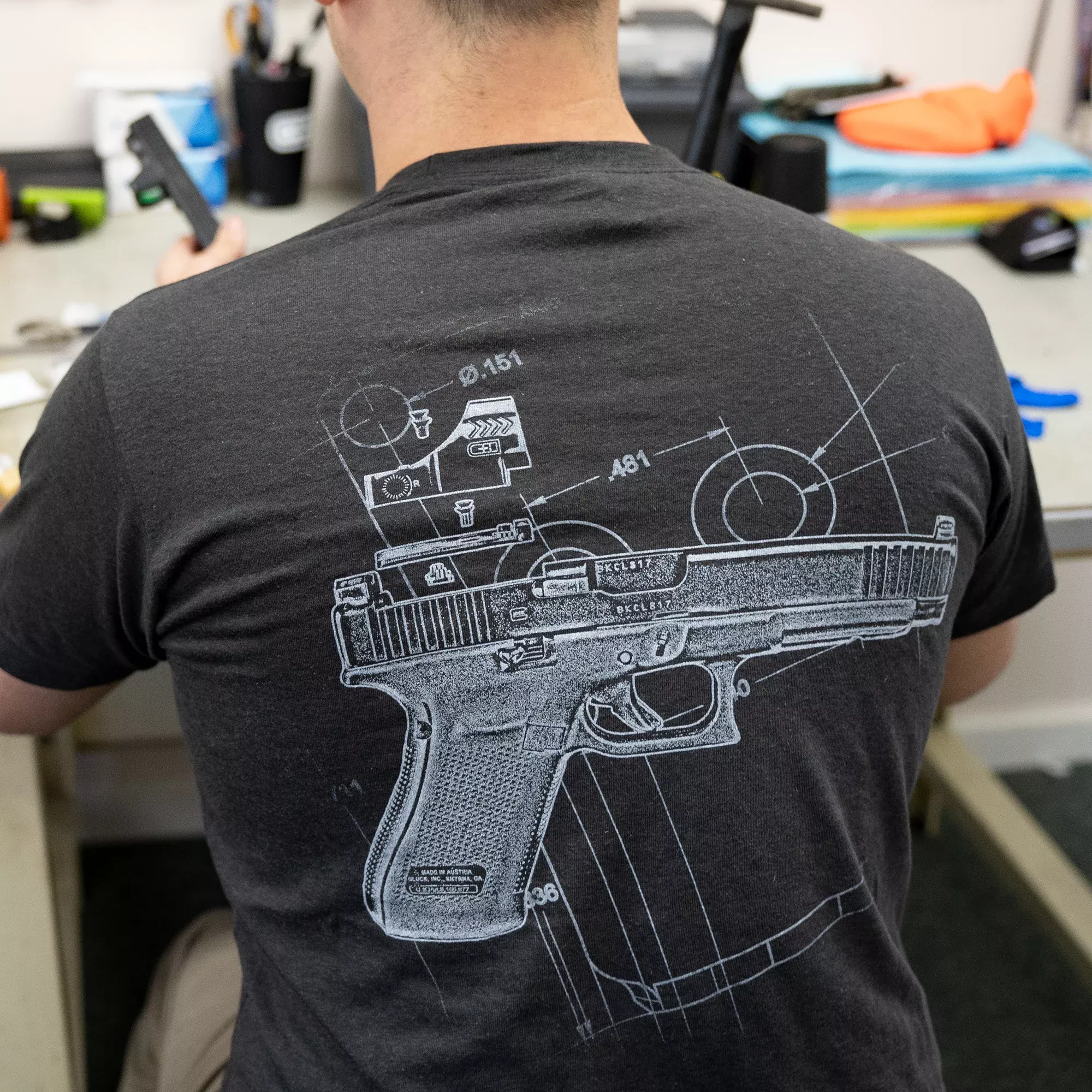 C&HT-Shirt Exploded View