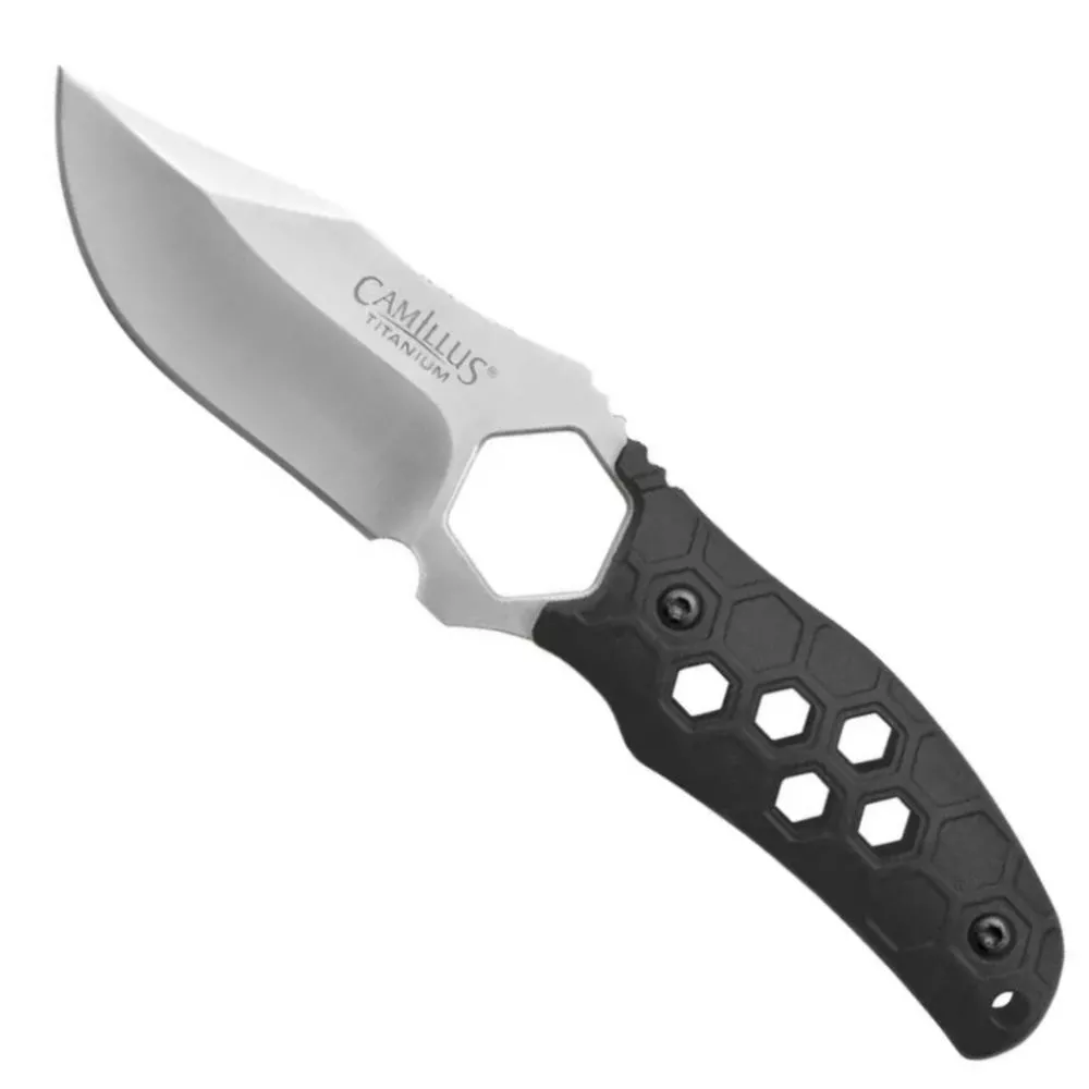 Camillus Comb Fixed Blade Knife 3.5
