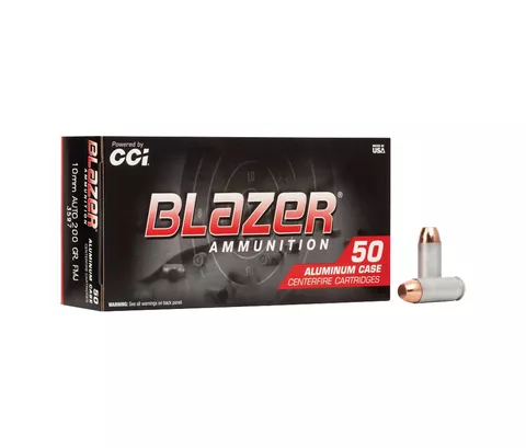 CCI: Blazer, 10mm Auto, 200gr, FMJ, 50/Box