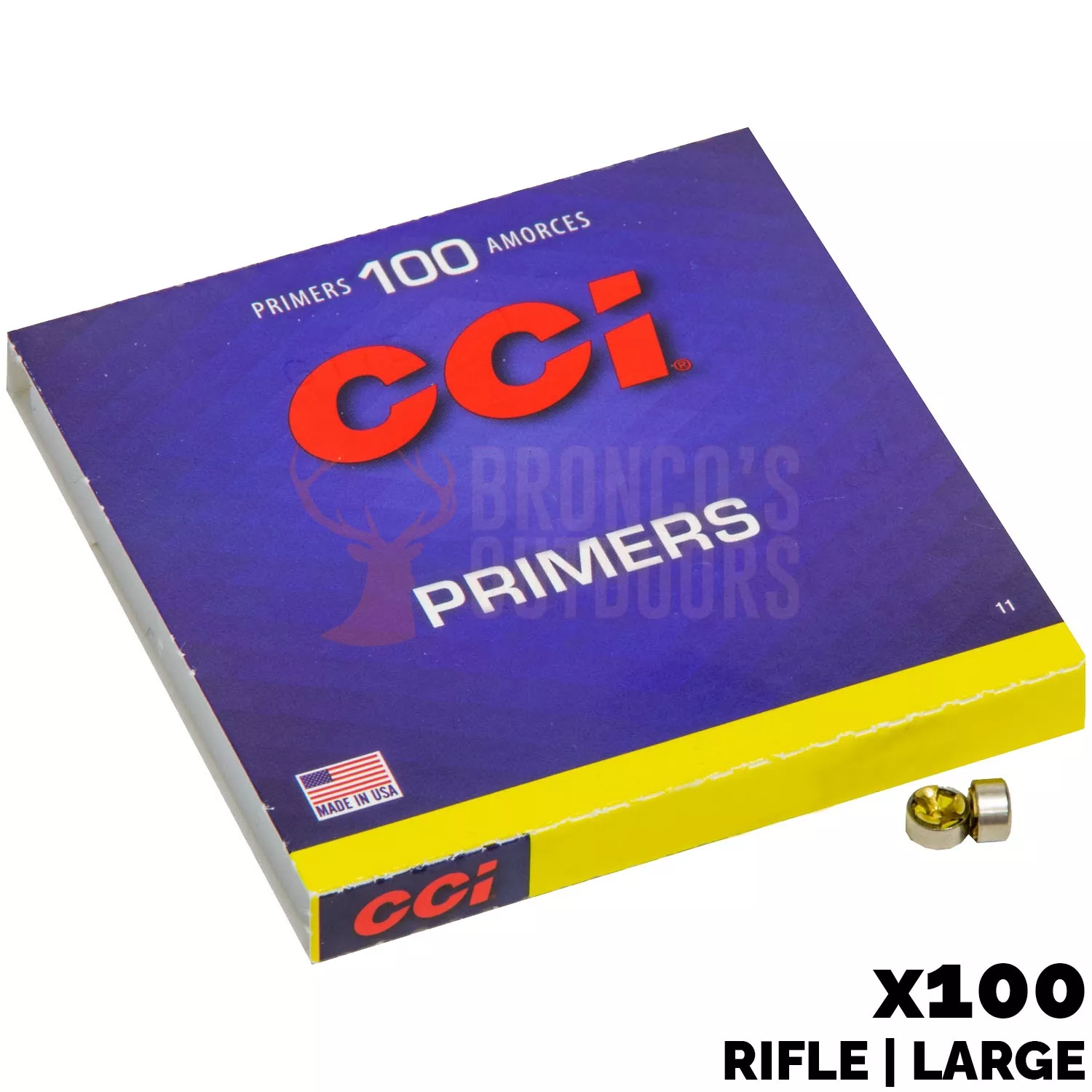 CCI Large Rifle Primers 100 Count