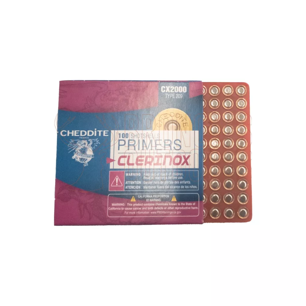 Cheddite 209 Shotgun Primers 1000 Count