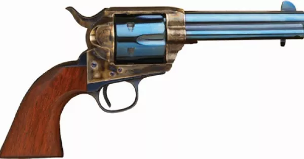 CIMARRON P-MODEL .357 4.75" FS CC/CHARCOAL BLUED WALNUT