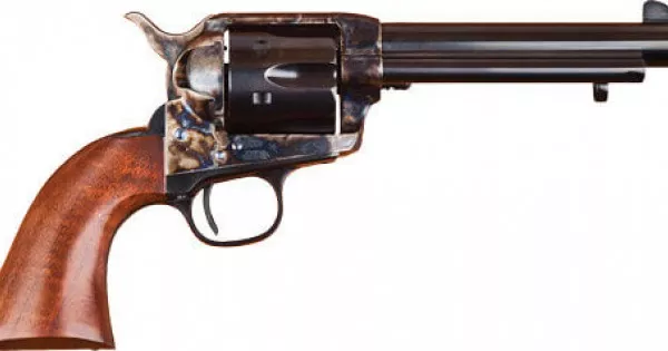 CIMARRON P-MODEL .38SPL/.357 OM FS 5.5" CC/BLUED WALNUT