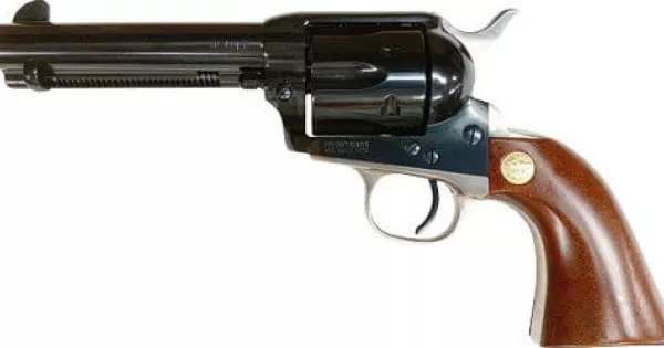 CIMARRON PISTOLEER 45LC FS 4.75" BLUED WALNUT