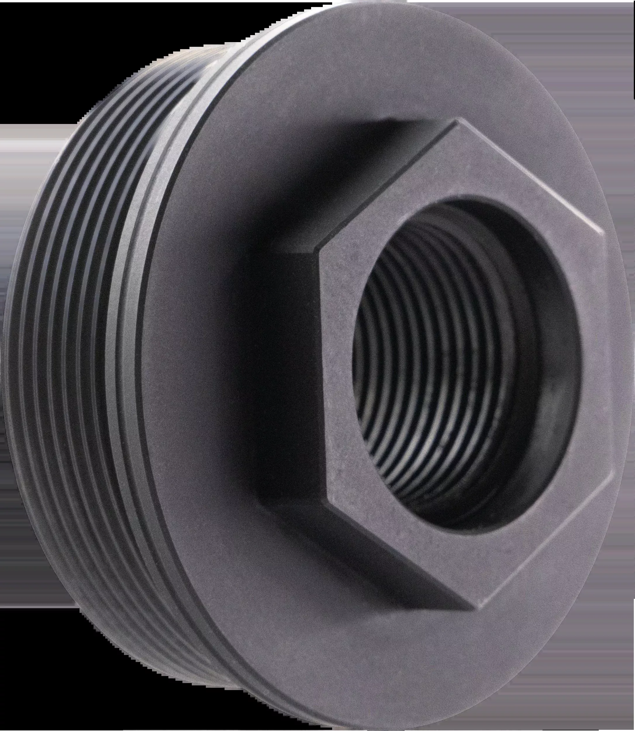 CMMG Zeroed 1/2x28 Direct Thread HUB Mount - Black