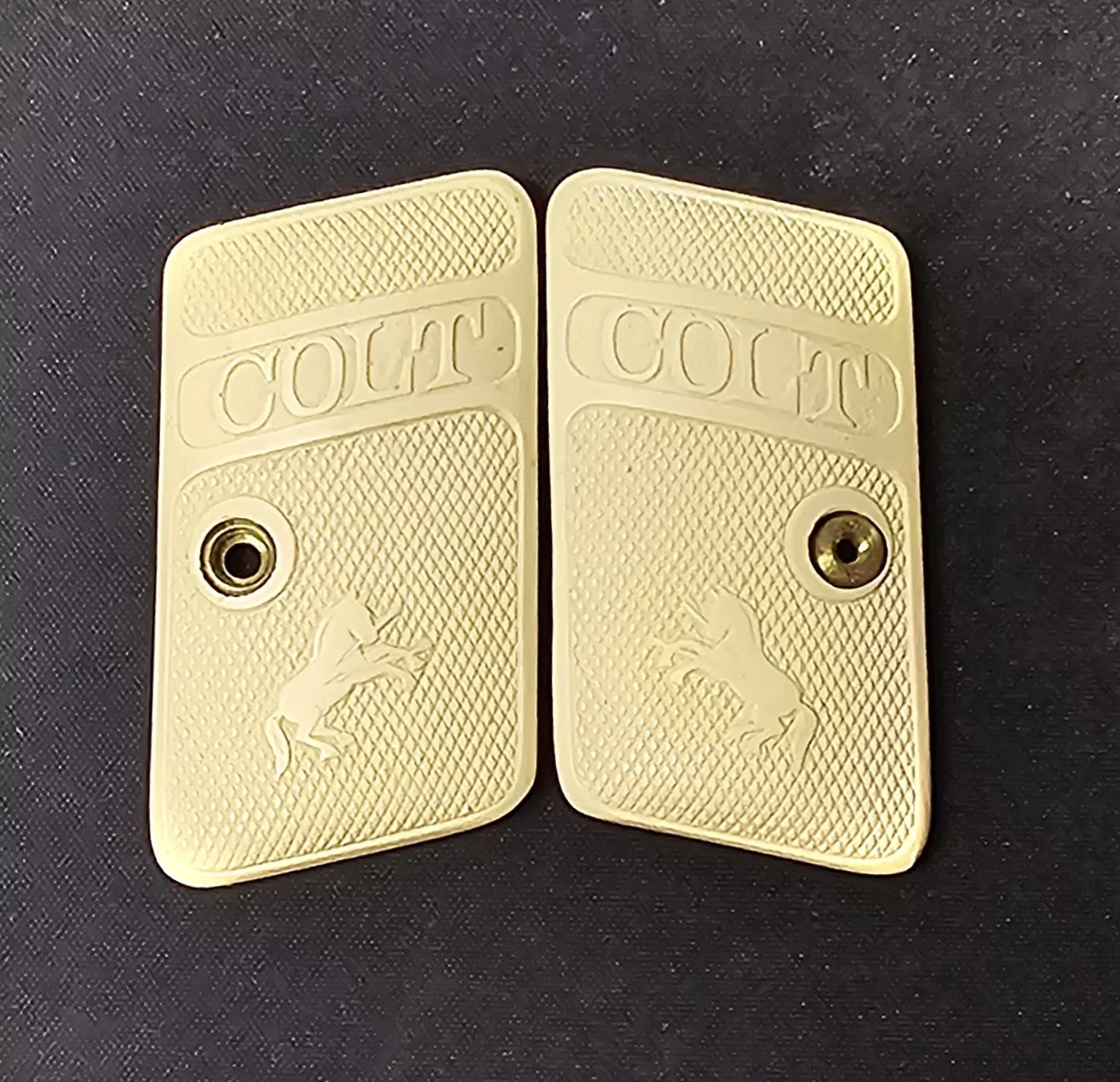 Colt .25 Auto Classic Panel Bonded Ivory Colt Banner