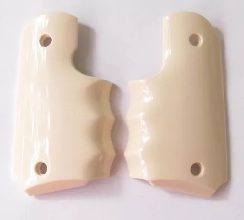 Compact 1911 F/G Grips Bonded Ivory - Engineered Accessories