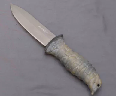 CRKT Ultima Tactical Fixed Blade Survival Knife - RARE - Modified