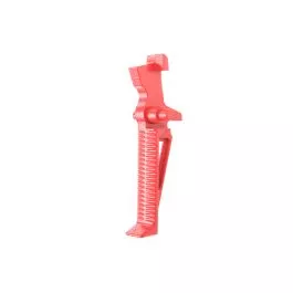 Crusader Airsoft M4 AEG Straight Trigger - Red (by VFC)
