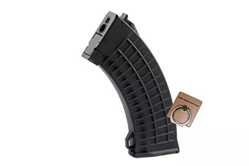 CYMA AK74 500rd Wire Pull Mag for AEG AK BK -Mobile Ring Included