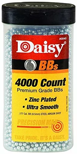 Daisy Ammunition and CO2 40 4000 ct BB Bottle