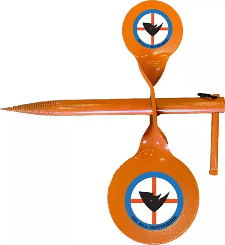 DO-ALL STEEL TARGET HANDGUN – TREE SPINNER 2 STACKED TARGETS