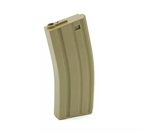 Elite Force M4/M16 140rd Midcap Airsoft Magazine Tan