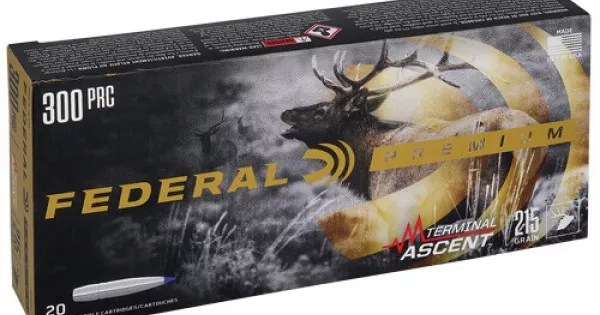 FEDERAL 300 PRC 215GR TERMINAL 20RD ASCENT