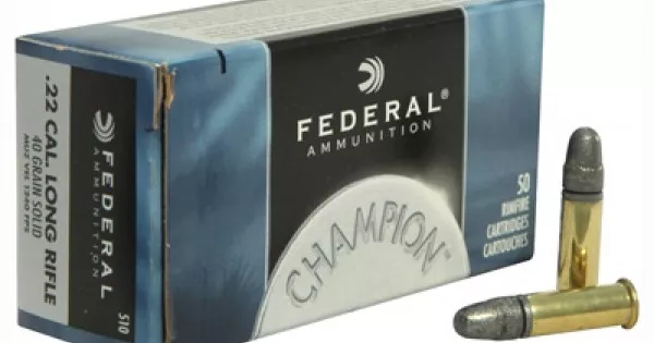 FEDERAL AMMO 22LR LIGHTING SOLID 1240FPS. 40GR. 50PK