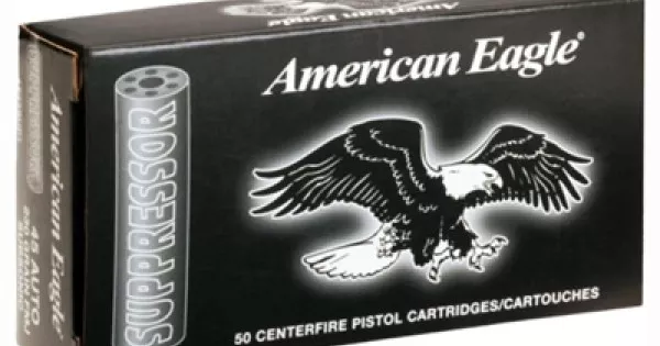 FEDERAL AMMO .22LR SUPPRESSOR 45GR. COPPER PLATED 50PK