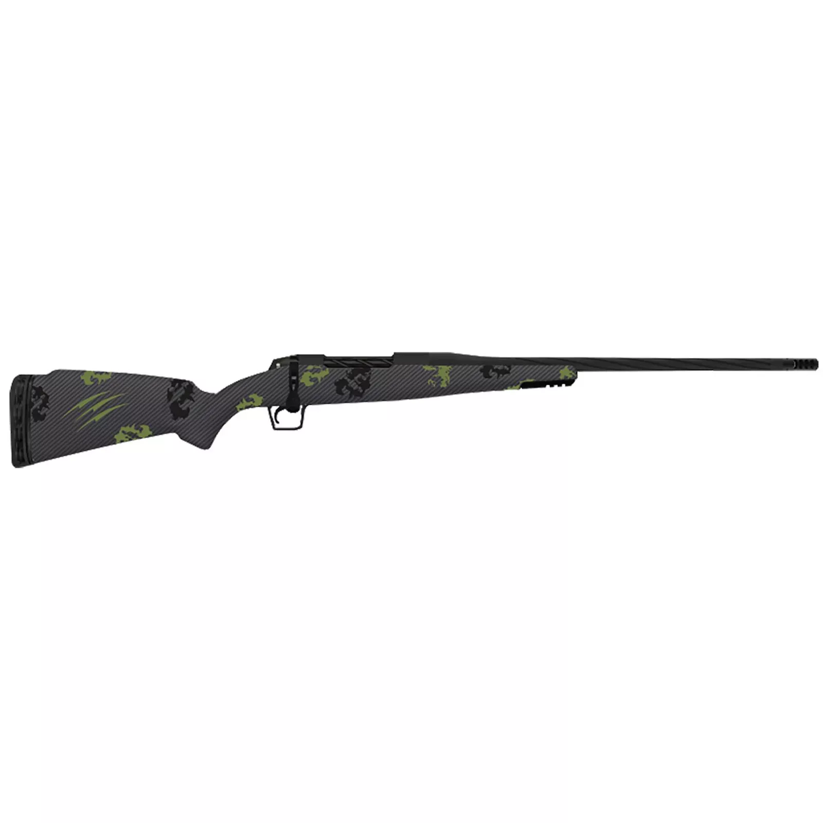 Fierce Twisted Rogue Bolt Action Rifle TWROG65PRC20BF, 6.5 PRC, 20″ Threaded, Forest Camo Stock