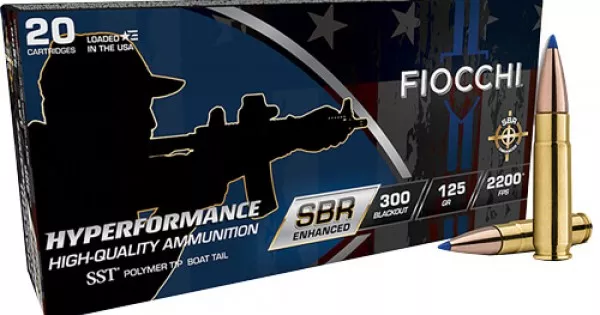 FIOCCHI 300 AAC SBR ENHANCED 220GR BT 20RD