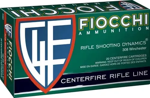 FIOCCHI 308 WIN 165GR PSP – 20RD 10BX/CS