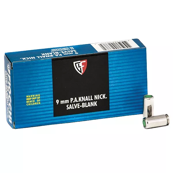 Fiocchi P.A. Knall 9mm Blanks 50 Rounds