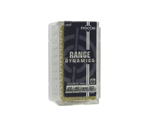 Fiocchi: Range Dynamics .22 Win Mag, 40gr FMJ, 50/Box